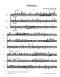 Voluntary - a Baroque piece arranged for three cellos (cello trio)