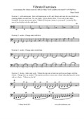 Vibrato Exercises for Cello