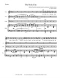 The Holy City by Stephen Adams, arranged for voice, piano, cello and flute